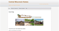 Desktop Screenshot of centralwishomes.com